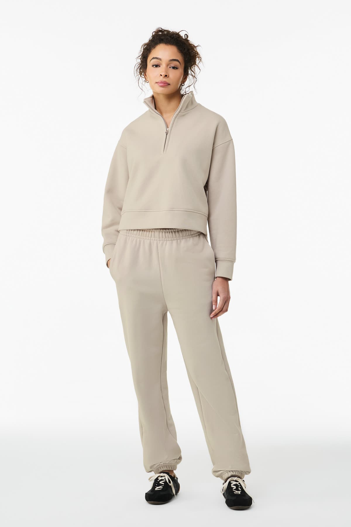 Bella + Canvas BC4540 BELLA+CANVAS Women's 10-Ounce 1/2-Zip Pullover by Bella+Canvas