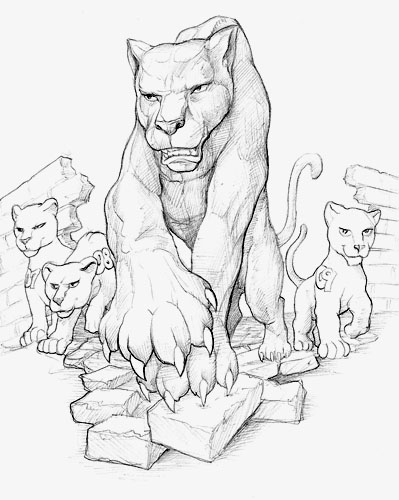 Senior spirit wear design: CougarSeniorDesing