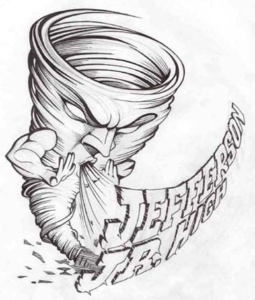 Senior spirit wear design: Jeffferson High