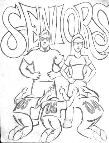 Senior spirit wear design: seniors worship