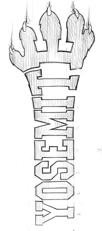 Senior spirit wear design: yosemite