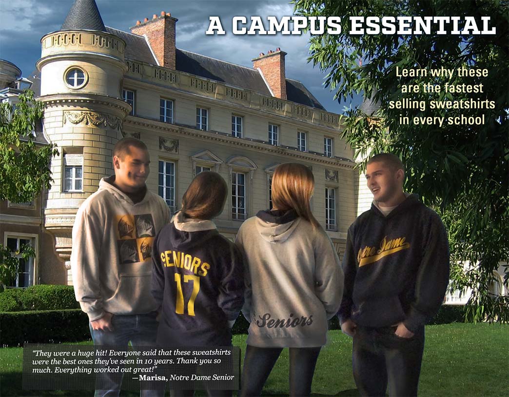 Custom apparel customer showcase