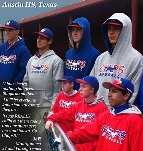 Custom apparel customer showcase