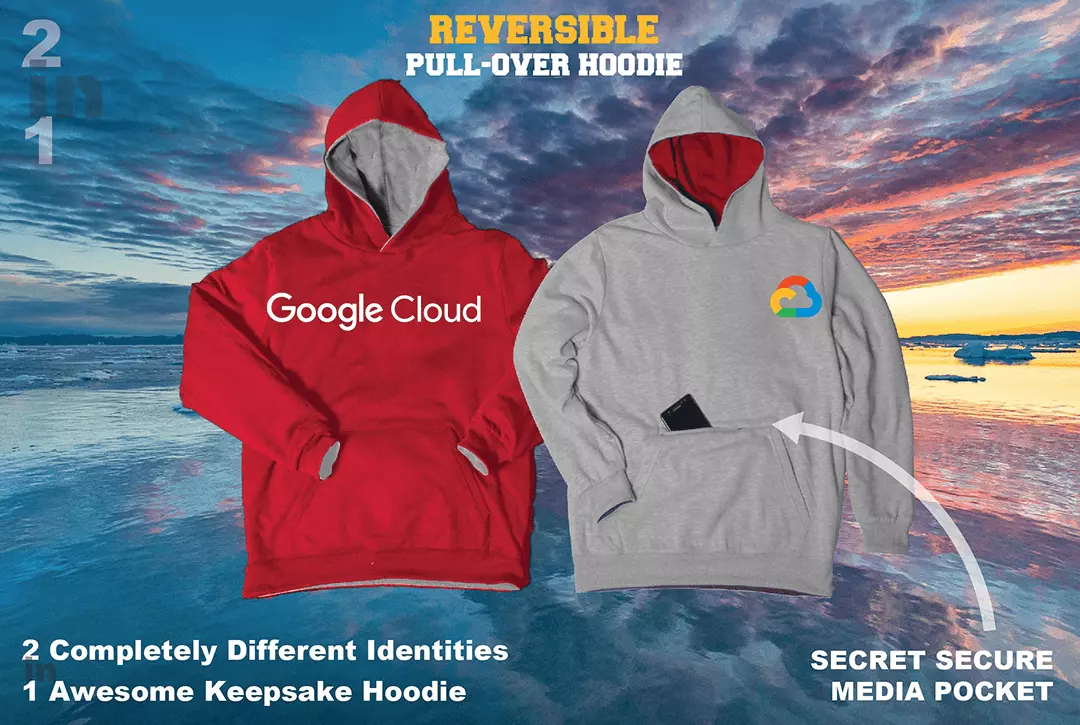 custom google hoodie